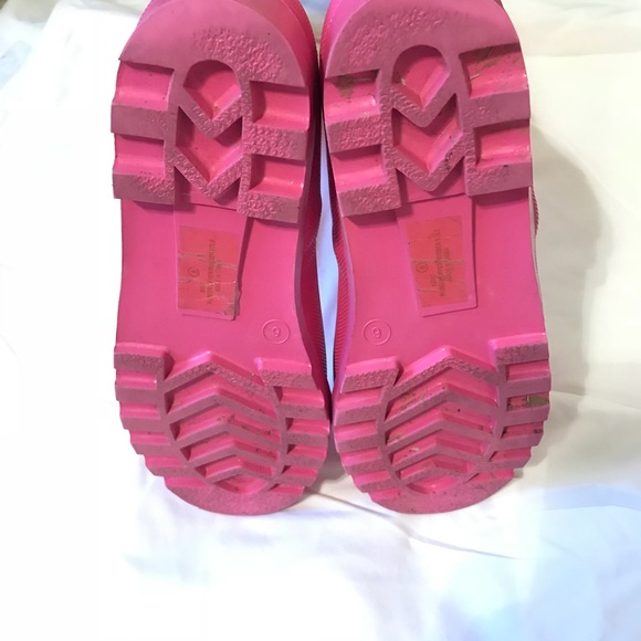 J. Crew Shiny Flamingo Wellies - Picture 7 of 8